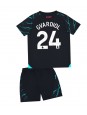Billige Manchester City Josko Gvardiol #24 Tredjedraktsett Barn 2023-24 Kortermet (+ Korte bukser)
